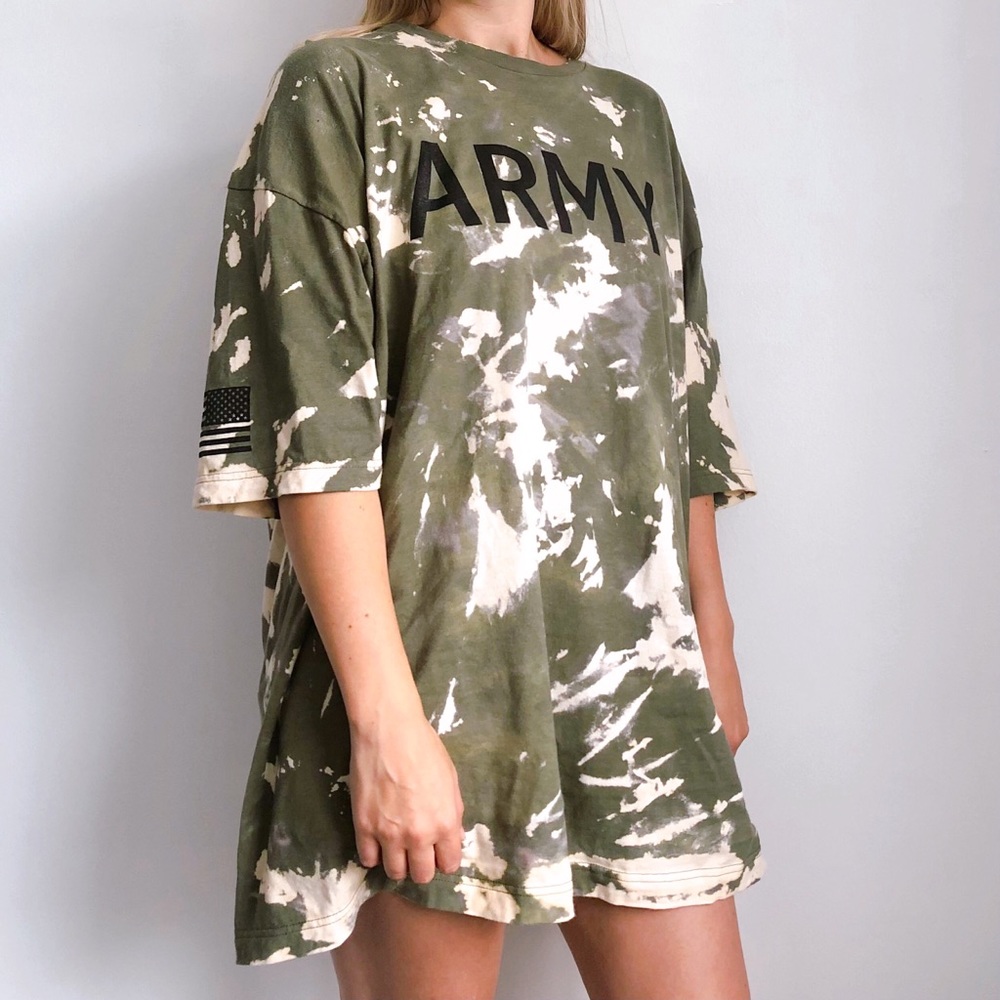 Army Bleached T-shirt
